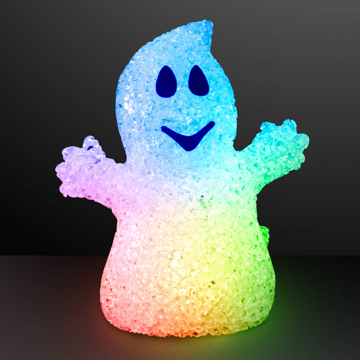 Soft glow Halloween ghosts with color change LEDs